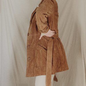 Dennis Basso Suede Leather Jacket